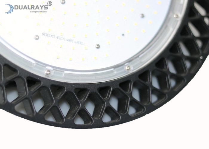 100W CE ROHS CB ASS SMD3030 Suya Dayanıklı IK08, 5 Yıl Garantili UFO Yüksek Bay Işık