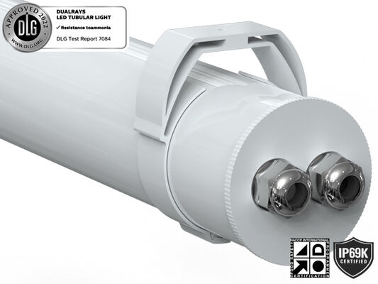 5ft IK10 IP69K Suya Dayanıklı LED Tüp Aydınlatma Armatürleri SMD2835 40W 50W