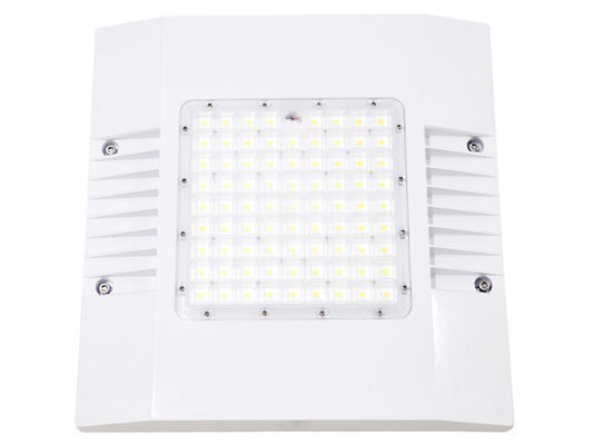 IP66 Su Geçirmez Tam Mühürlü Isı Emici Tasarım Oyun Alanı Spor Salonu Depo Garaj Benzin İstasyonu Gün Işığı Beyaz LED Gölgelik Işığı